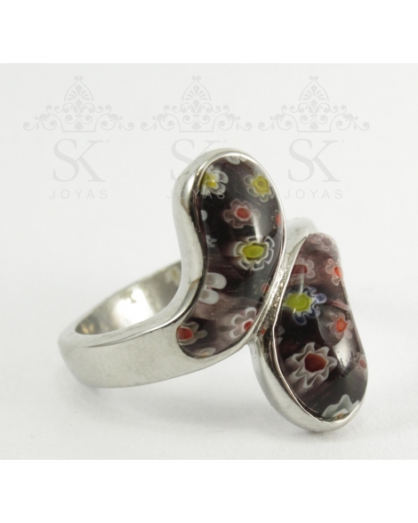 ( AN210 ) Anillos con Murano(AN210)