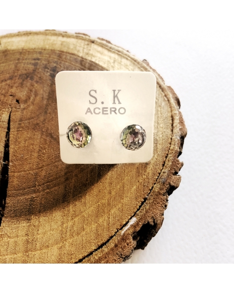 ( AR342 ) Aros Cristal de Roca
