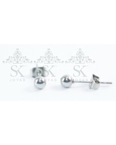 ( AR401 ) Aros Bolita 3mm