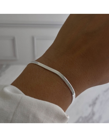 ( BP127 ) Pulsera Plana Laser  A.B.