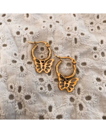 ( DB256 ) Argolla con Mariposa A.D.