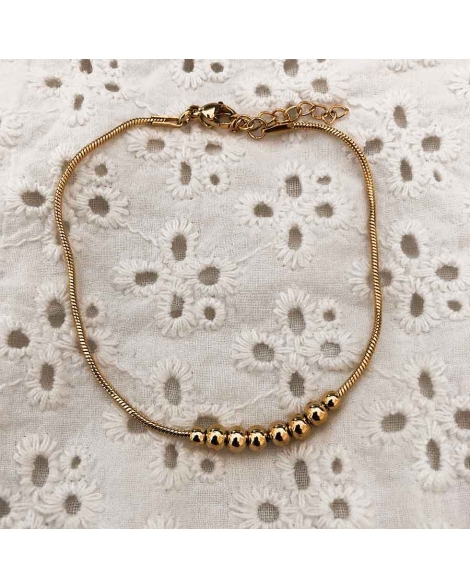 ( DP102 ) Pulsera con Bolitas