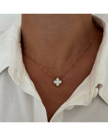 ( DS452 ) Collar con Dije Van Cl con Nacar