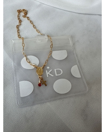 ( GP113 ) Pulseras Tipo denario Gold