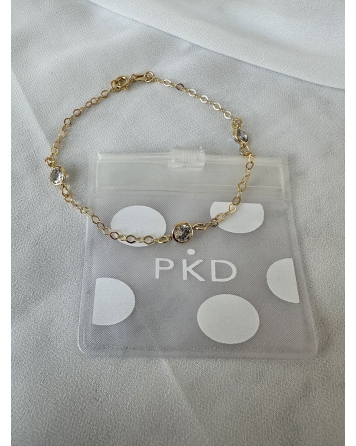 ( GP116 ) Pulseras con Cubic Gold