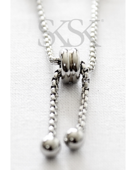 ( P146 ) Pulsera Regulable Rolo Doble A.Q.