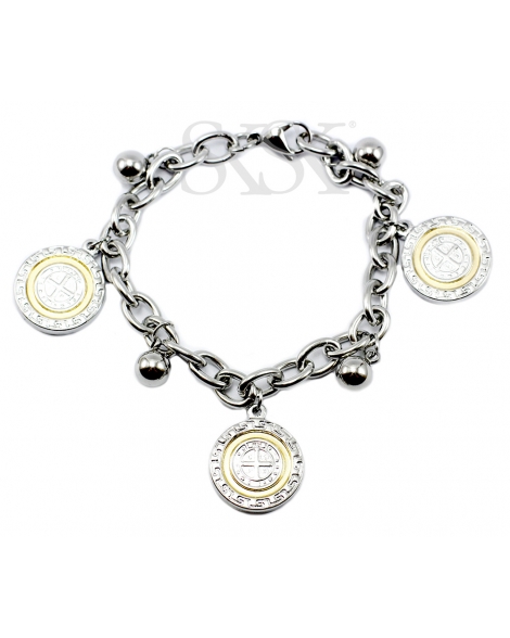 ( P611 ) Pulsera San Benito A.Q.