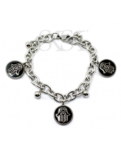 ( P613 ) Pulsera mano de Fátima A.Q.