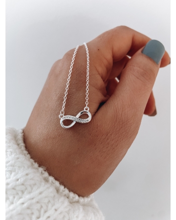 ( PC427 ) Collar con Infinito P.925