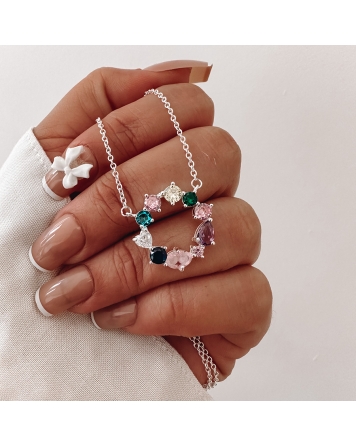 ( PC439 ) Collar Corazón P.925