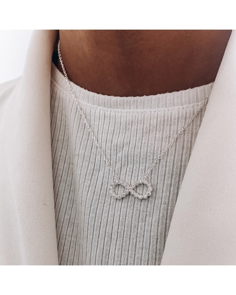 ( PC477 ) Collar con Infinito P.925