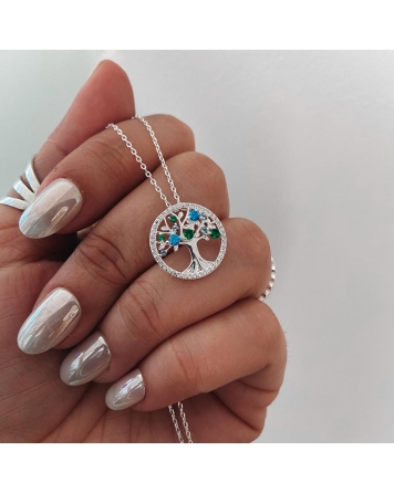( PC481 ) Collar con Arbol de la Vida P.925