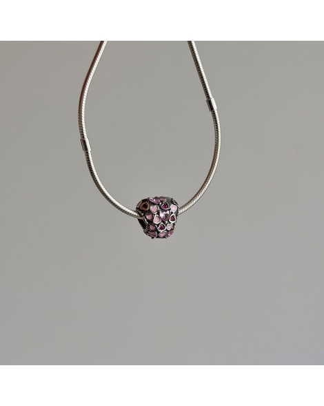 ( PD117 ) Charm Mariposas con Cubic Pando Plata 925