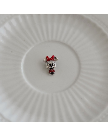 ( PD121 ) Charm Minnie Pando Plata 925