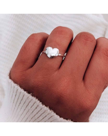 ( PN1032 ) Anillo Corazón Bombe