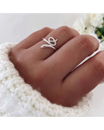 ( PN1108 ) Anillo Vibora P.925