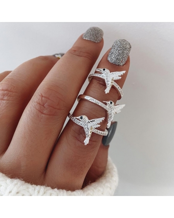 ( PN2032 ) Anillo Colibrí P925