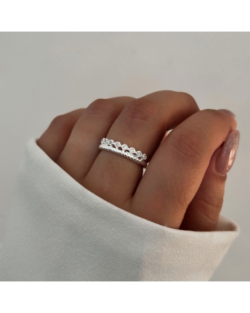 ( PN2104 ) Anillo con Cubic Plata 925