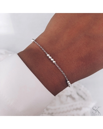( PP330 ) Pulsera Forcet con Bolitas