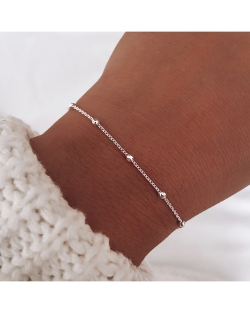 ( PP344 ) Pulsera Forcet y Bolitas AG