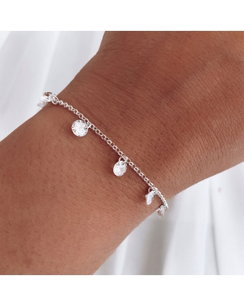( PP358 ) Pulsera con Cubic AG