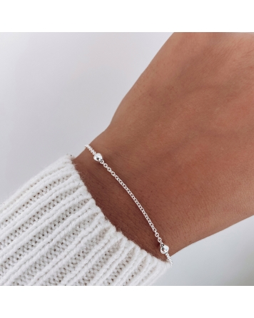 ( PP361 ) Pulsera con Bolitas AG