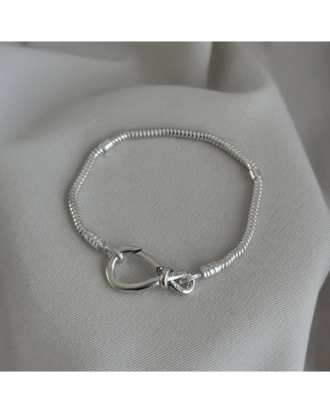 ( PP409 ) Pulsera Tipo Pandor Plata 925