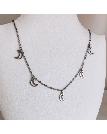 ( S420 ) Collar con Lunas A.Q.